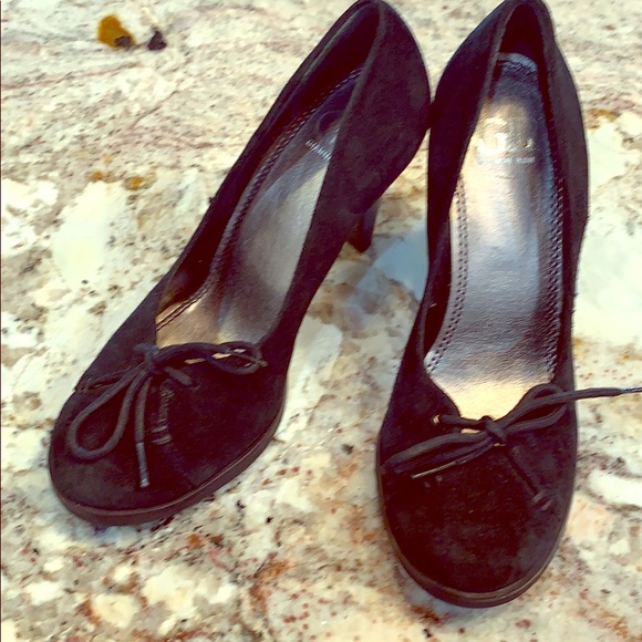 GIANNI BINI Suede Heels 7M - Picture 1 of 6